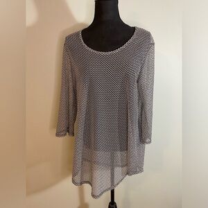 Jordan Taylor sheer mesh coverup Tshirt dress